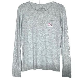 Vineyard Vines Long Sleeve Merry Christmas T-shirt Size S